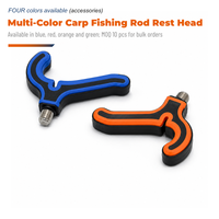 Support de canne à pêche M3/8 pouces fileté en TPR antidérapant pour rod pod et accessoires de pêche à la carpe – Prix usine