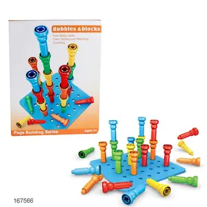 Creative Kids Early Learning Nail Building Block Stacking Peg