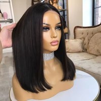 Perruque en dentelle avec dessus en dentelle, cheveux humains vierges européens à 100%, couleur blonde méchée, pour femmes juives