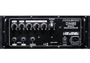 ชุดกลองไฟฟ้า COOLMUSIC 80 วัตต์ พร้อมแอมป์ขยายเสียงสำหรับวูฟเฟอร์ขนาด 10 นิ้ว 2 ช่องสัญญาณ - Product Image 4
