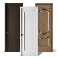 Portes intérieures modernes de haute qualité, insonorisées, étanches, garantie 5 ans, portes en panneaux de mélamine résistantes à l'humidité pour appartement