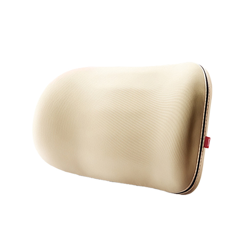 Coussin de taille beige uni