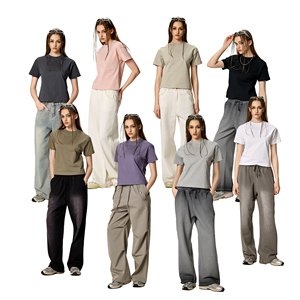 Y2K Streetwear Cooling Tee 260GSM Supima Mujer UPF 50 + Antibacteriano - Product Image 1