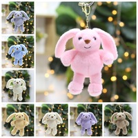 Peluche Lapin Mignon Songshan Toys en Gros, Mini Poupée Porte-clés Décorative, Jouet en Peluche Lapin, Cadeau d'Anniversaire pour Enfants