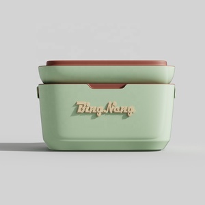 Camping Portable Plastic OEM Hard Insulated <b>Mini</b> Ice Chest Cooler Box - Product Image 2