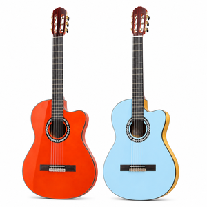 <span class=keywords><strong>Chitarra</strong></span> <span class=keywords><strong>Classica</strong></span> Slim Cutaway da 39 Pollici con Top in Abete <span class=keywords><strong>per</strong></span> Studenti e Scuole di Musica - Vendita all'Ingrosso - Product Image 1