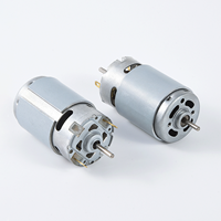 Moteur électrique à courant continu à couple élevé 3V 6V 12V 24V 10W 50W 100W 200W 500W à balais pour outils électriques et pompes