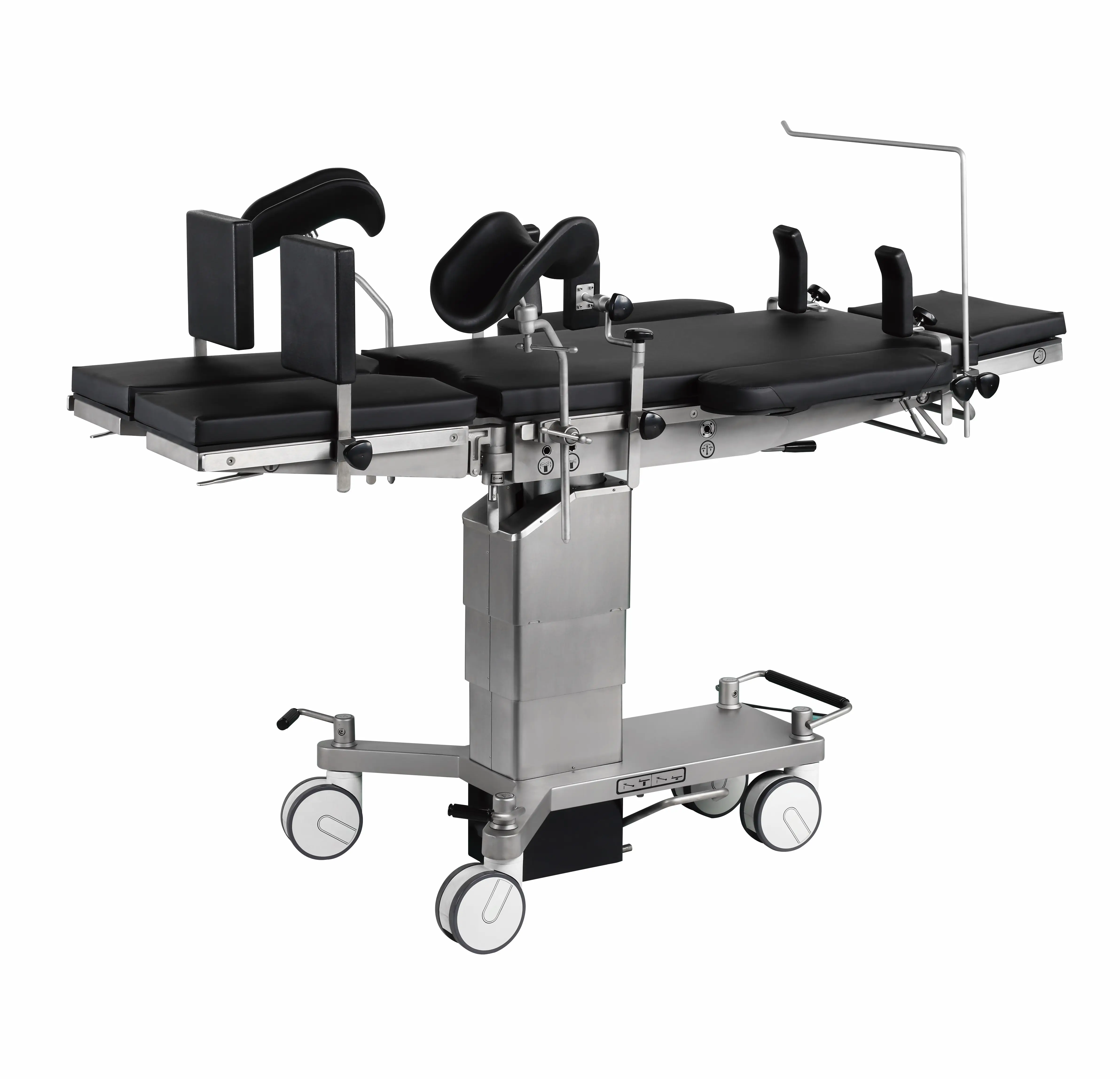 2000x500x(300-670)mm 독일 캐스터 기계 수술 침대 수술 테이블 수동 유압 작동 테이블