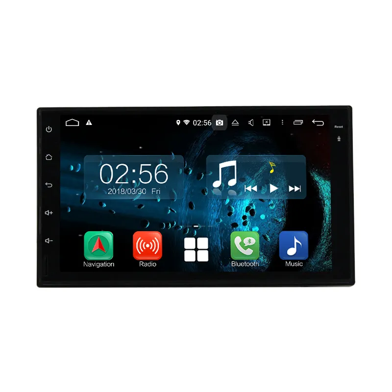 Hot selling Android Auto Stereo Car stereo with 8core GPS For universal model full touch with HD Screen/GPS/Mirror Link/DVR/TPMS