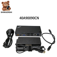Großhandel 40A909CN 90W Power Hub USB-C Dock 40A9 Typ-C Dockingstation, DP 4K Ausgang für ThinkPad Thunderbolt 3 & 4