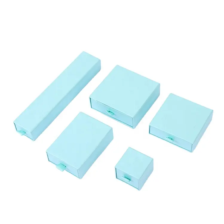 Inventory direct sales hot drawer box push-pull sliding box Packaging ring earrings necklace bracelet jewelry box