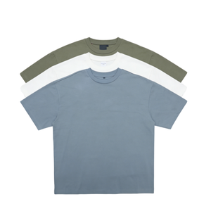 Camiseta de Hombre de Alta Calidad, Lisa, para Impresión de Logotipo, 100% Algodón, Corte Cuadrado, Personalizable para Verano - Product Image 1