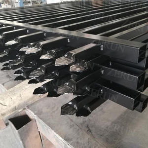 2025新デザイン安価錬鉄フェンスパネル/金属ピケット装飾フェンス建設現場用3Dモデリング環境にやさしい - Product Image 3