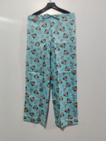 Ensemble de pyjama décontracté deux pièces pour femme en coton 100% pur, fait main, longueur cheville, imprimé, manches longues, col rabattu, boutons, style doux
