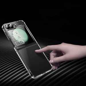 Venta al por mayor de cristal anticaída 2,0 transparente plegable <span class=keywords><strong>Flip</strong></span> Phone Case para <span class=keywords><strong>Samsung</strong></span> S25 S24 ultra Fold 7 <span class=keywords><strong>Flip</strong></span> 7 para <span class=keywords><strong>Samsung</strong></span> a Series - Product Image 5