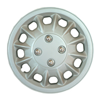 Cache-roues universels en plastique PP pour voiture, plusieurs styles, couleur argent, pour berline – Fournisseur d'usine