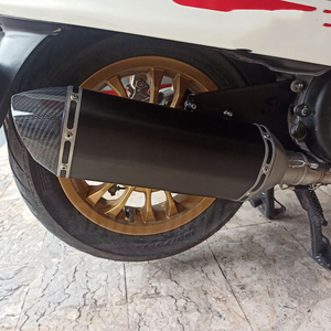 Escape Completo para Motocicleta CHMotor, Estilo de Escape con Silenciador, Conexión Media en A, para 150, <span class=keywords><strong>Sprint</strong></span> - Product Image 6
