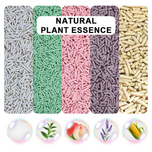 Litière <span class=keywords><strong>pour</strong></span> chat au tofu, parfum thé vert intense, 2,5 kg, agglomération rapide, faible poussière, ingrédients naturels <span class=keywords><strong>pour</strong></span> chatons et chats adultes, certifiée MSDS - Product Image 3