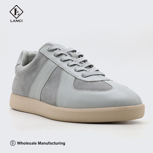 LANCI ayakkabı üreticileri özel alman spor ayakkabıları özel logo deri rahat spor ayakkabılar erkekler ile <span class=keywords><strong>Sneakers</strong></span> - Product Image 1