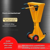 Cadre de support stable pour remorque TJ40A, support fixe pour camion porte-conteneurs TJ70, vérin de levage mécanique à vis