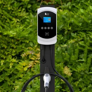 Feyree OCPP EV cargador de coche wallbox EV estación de carga EVSE 7kw 11kw 22kw sistema de pago comercial para carga de coches eléctricos