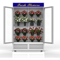 Distributeur automatique de fleurs fraîches à succès, distributeur automatique de bouquets de roses, réfrigérateur intelligent dans la rue