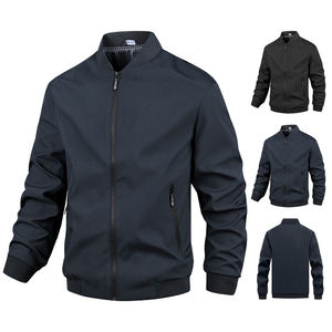 Nouvelle veste décontractée pour homme, style coréen, coupe slim, chaude, respirante et confortable, coupe-vent, idéale pour l'automne. - Product Image 1