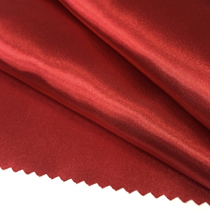 Satén de poliéster 100 para forro de ropa, venta al por mayor, tela de satén de poliéster barata, decoración satinada - Product Image 6