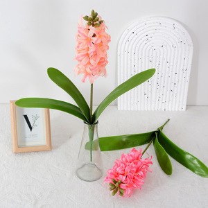 Flower Delight - Planta Artificial de Jacinto en Maceta, Flores Azules Realistas en 3D, PVC, Plástico Suave, Decoración del Hogar, Accesorios para Bodas - Product Image 2