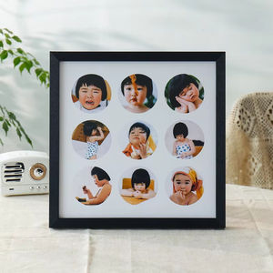 New Design Wall <b>Mounting</b> Multi-opening Solid Wood Classic Square Wood Photo <b>Frames</b> - Product Image 4