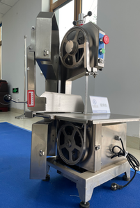 Máquina Cortadora de Carne y Huesos Semiautomática de Fábrica al por Mayor, Sierra para Carne Congelada, Capacidad de 800-1000 kg/h, para la Elaboración de Carne - Product Image 6