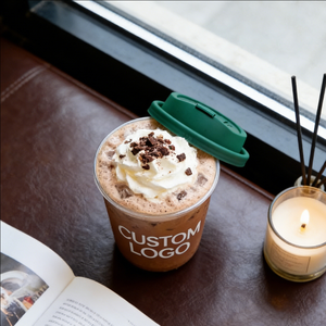 Gobelets à café en plastique transparent jetables à paroi simple 9oz 16oz 90mm de diamètre Gobelets personnalisés en PP pour le café - Product Image 5