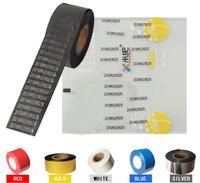 Ruban de marquage à chaud SCF-900 30mm*100m en PET pour l'impression de dates de péremption sur films plastiques – Fournisseur direct pour l'industrie alimentaire/médicale