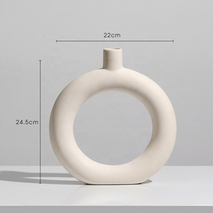 Tùy Chỉnh Chất Lượng Cao Dolomite Bắc Âu Hiện Đại Bình Hoa Trang Trí Bàn Bình Cho Kỷ Niệm - Product Image 3