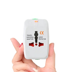 Adaptador de viaje universal todo en uno internacional mundial Adaptador de enchufe de alimentación de CA de pared para EE. UU. UE Reino Unido AUS Teléfono celular Laptop - Product Image 4
