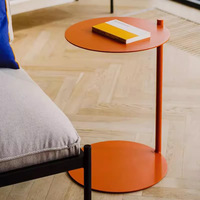 Table d'appoint, table basse, table d'angle, table de chevet, mini table nordique simple et tendance, petite table d'ordinateur en fer pour balcon, salon