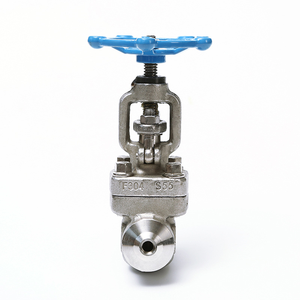 Válvula de Globo Manual de Acero Inoxidable SS304 DN20 J11W de 3/4'' para Alta Temperatura con Soldadura a Tope - Product Image 3