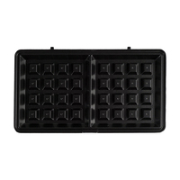 Machine à sandwich 2 tranches JD20305 de l'usine de Ningbo, plaques de cuisson personnalisées OEM, grill de petit-déjeuner domestique, vente en gros
