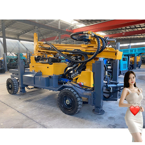 Máquina Perforadora de Pozos de Agua de 100m con Motor Diésel, Equipo de Perforación Neumática para Rociado de Rocas - Product Image 1