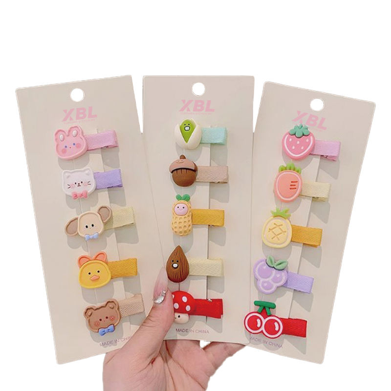 Paper Hair Claw Cardboard Custom Logo Name Hair Clip Cardboard Claw Clip Packaging Display Card