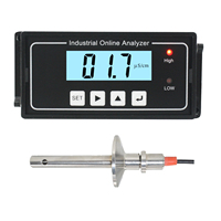 JIRS Industrial Online EC/TDS Digital Water Meter dengan Probe Pengontrol PH/EC RS485 4-20mA Penguji TDS