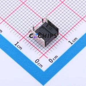 TS-1045AD-A2B3-D2 Tactile Switch SMD Switch Single Pole Single Throw Round Button 2.5N Horizontal Mount - Product Image 2