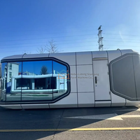 Maison préfabriquée mobile Capsule Hotel Modern Capsule House 3 Bedroom Luxury Smart Mobile Capsule