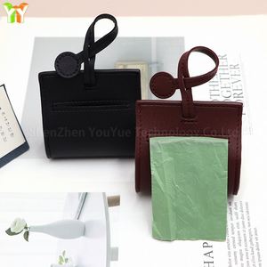 Nuevo Dispensador de Bolsas para Excremento de Perro, Reutilizable, Clásico, de Cuero PU, Portátil, para Uso en Exteriores - Product Image 2