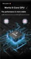 Radio para Auto Android 14 2DIN de 4+64GB con Pantalla Táctil HD y Navegación GPS Integrada para Mercedes-Benz CLK320 W209 W210