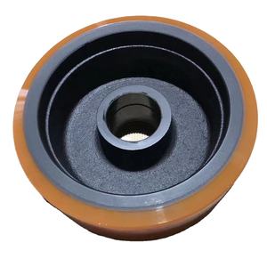 Larga vida útil 285x8 5/75mm BT RRE140M/MC/160M/MC Parte No. 215806 Rueda de carga de poliuretano duradera - Product Image 4