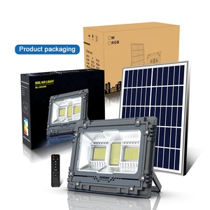 Đèn Led Năng Lượng Mặt Trời ETENDA 60W 100W 200W 300W 500W 800W Đèn Sân Vườn Năng Lượng Mặt Trời Ngoài Trời Lumen Cao AW - Product Image 5