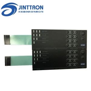 Smart Electronics 3x4 14キー防水サークルエンブスマトリックスメンブレンスイッチキーパッドキーボード、小さなダイカットウィンドウ付き - Product Image 2