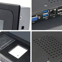 Industrial IP65 impermeable 10,1 10,4 pulgadas pantalla táctil al aire libre Pc con Rfid NFC escáner de código de barras Panel resistente Pc ordenador