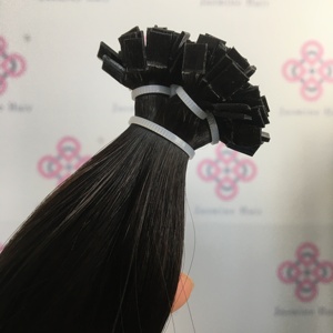 Extensiones de Cabello con Punta Plana Invisible, Cabello Humano con Punta K, Queratina, Cutícula Alineada, Suaves, Ligeras, Cómodas, Sin Daños, Punta Plana - Product Image 2